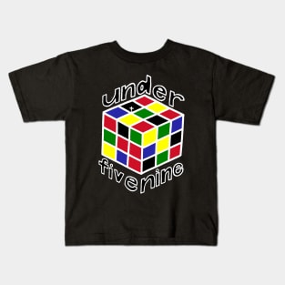 Under Five Nine Magic Cube design Kids T-Shirt